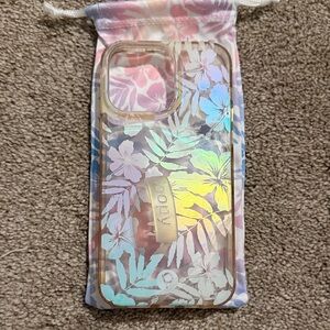 Loopy Case Holographic Floral Phone Case iPhone 14 Pro Max